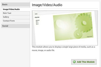 add image/video/audio. module